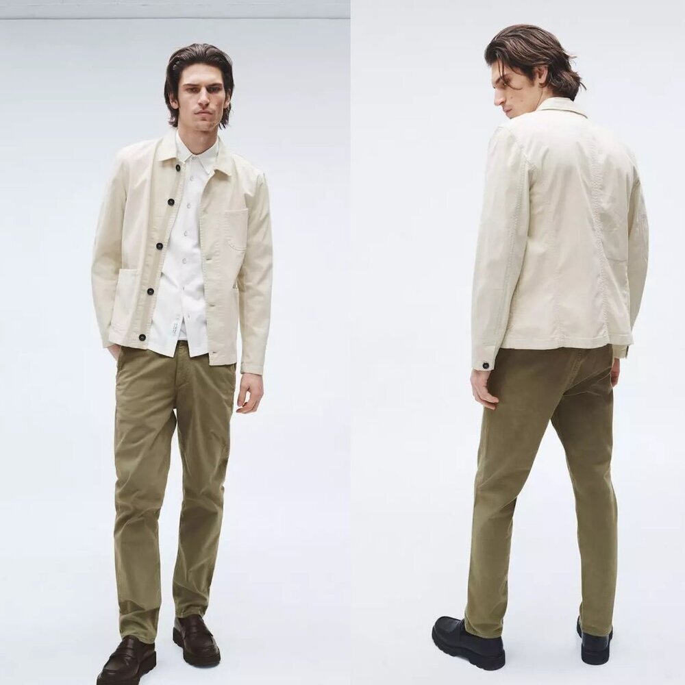 NWT New $195 Rag & Bone Fit 2 Stretch Twill Chino Pants Size 28